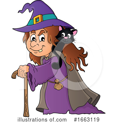 Witch Clipart #1663119 by visekart