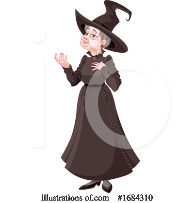 Witch Clipart #1684310 by Pushkin