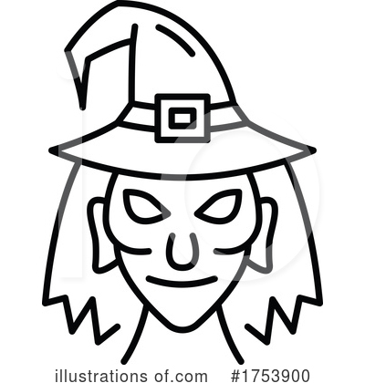 Royalty-Free (RF) Witch Clipart Illustration by Vector Tradition SM - Stock Sample #1753900