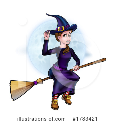 Witches Clipart #1783421 by AtStockIllustration