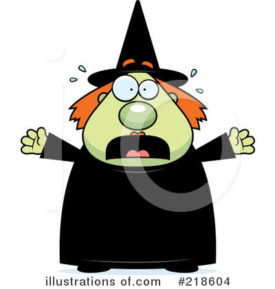 Royalty-Free (RF) Witch Clipart Illustration by Cory Thoman - Stock Sample #218604