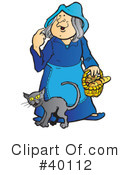 Witch Clipart #40112 by Snowy