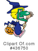 Witch Clipart #436750 by toonaday