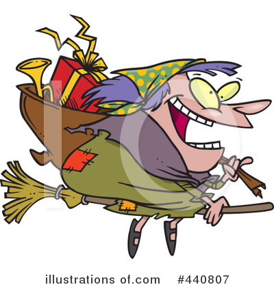 Witch Clipart #440807 by toonaday