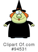 Witch Clipart #94531 by Cory Thoman