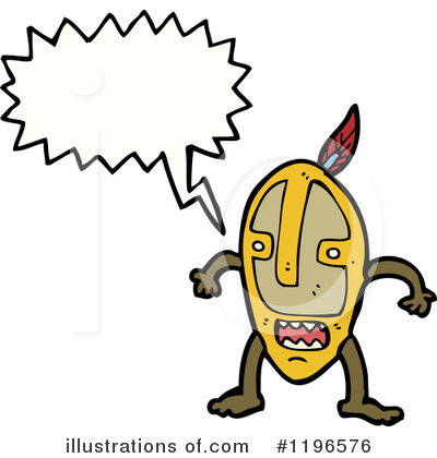 Royalty-Free (RF) Witch Doctor Clipart Illustration by lineartestpilot - Stock Sample #1196576