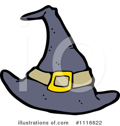 Royalty-Free (RF) Witch Hat Clipart Illustration by lineartestpilot - Stock Sample #1116622