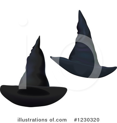 Royalty-Free (RF) Witch Hat Clipart Illustration by dero - Stock Sample #1230320