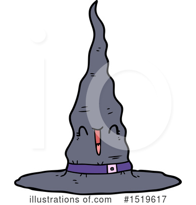 Witch Hat Clipart #1178989 - Illustration by lineartestpilot