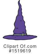 Witch Hat Clipart #1519619 by lineartestpilot