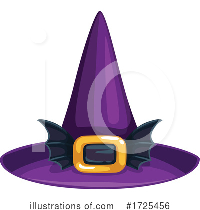 Royalty-Free (RF) Witch Hat Clipart Illustration by Vector Tradition SM - Stock Sample #1725456