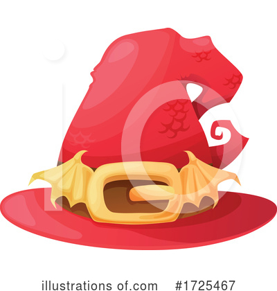 Royalty-Free (RF) Witch Hat Clipart Illustration by Vector Tradition SM - Stock Sample #1725467