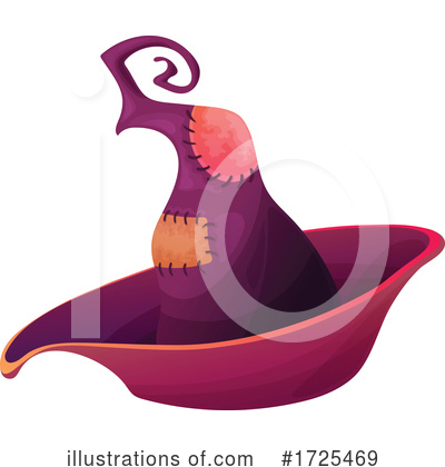 Royalty-Free (RF) Witch Hat Clipart Illustration by Vector Tradition SM - Stock Sample #1725469