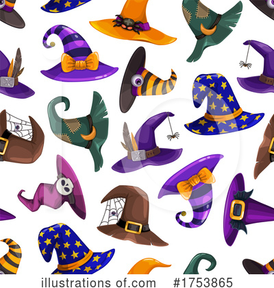 Royalty-Free (RF) Witch Hat Clipart Illustration by Vector Tradition SM - Stock Sample #1753865