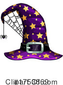 Witch Hat Clipart #1753869 by Vector Tradition SM