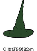 Witch Hat Clipart #1794623 by lineartestpilot