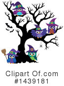 Witch Owl Clipart #1439181 by visekart