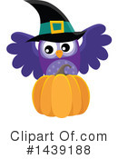 Witch Owl Clipart #1439188 by visekart
