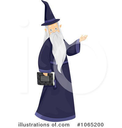 Royalty-Free (RF) Wizard Clipart Illustration by BNP Design Studio - Stock Sample #1065200