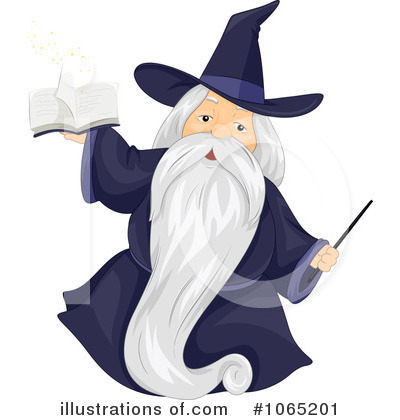 Royalty-Free (RF) Wizard Clipart Illustration by BNP Design Studio - Stock Sample #1065201