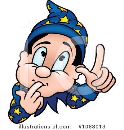 Royalty-Free (RF) Wizard Clipart Illustration by dero - Stock Sample #1083013