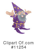 Wizard Clipart #11254 by AtStockIllustration