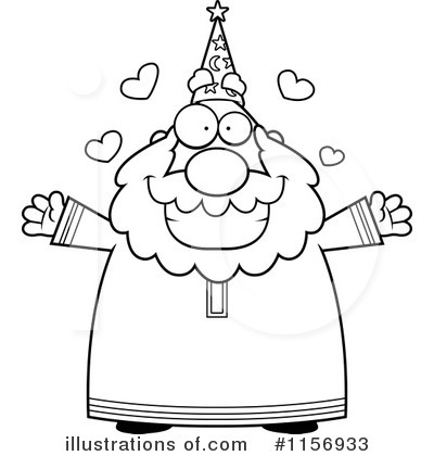Royalty-Free (RF) Wizard Clipart Illustration by Cory Thoman - Stock Sample #1156933