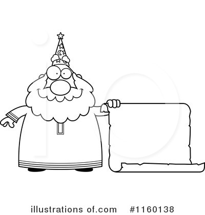 Royalty-Free (RF) Wizard Clipart Illustration by Cory Thoman - Stock Sample #1160138