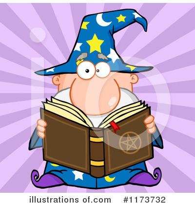 Royalty-Free (RF) Wizard Clipart Illustration by Hit Toon - Stock Sample #1173732
