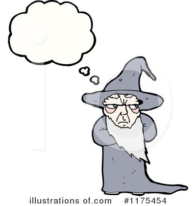 Royalty-Free (RF) Wizard Clipart Illustration by lineartestpilot - Stock Sample #1175454