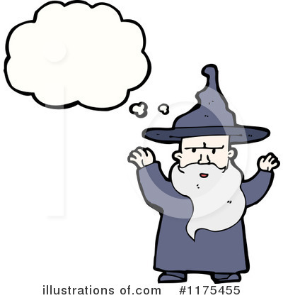 Royalty-Free (RF) Wizard Clipart Illustration by lineartestpilot - Stock Sample #1175455