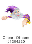 Wizard Clipart #1204220 by AtStockIllustration