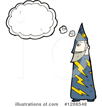 Royalty-Free (RF) Wizard Clipart Illustration by lineartestpilot - Stock Sample #1206548
