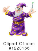 Wizard Clipart #1220166 by AtStockIllustration
