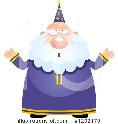 Royalty-Free (RF) Wizard Clipart Illustration by Cory Thoman - Stock Sample #1232175
