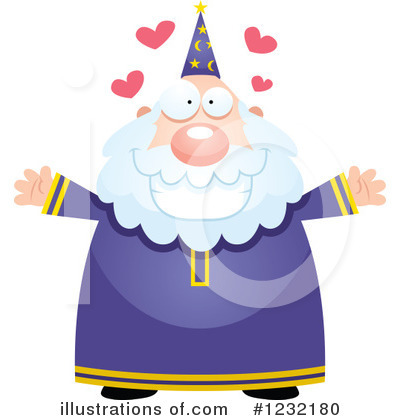 Royalty-Free (RF) Wizard Clipart Illustration by Cory Thoman - Stock Sample #1232180