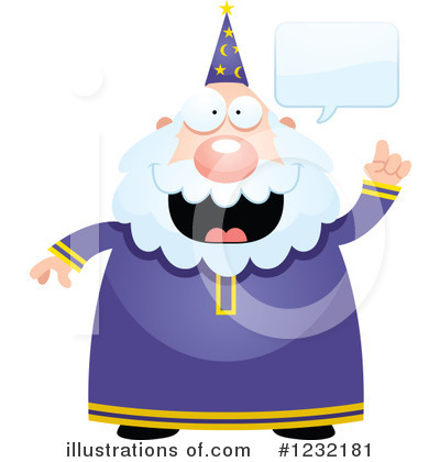 Royalty-Free (RF) Wizard Clipart Illustration by Cory Thoman - Stock Sample #1232181