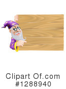 Wizard Clipart #1288940 by AtStockIllustration
