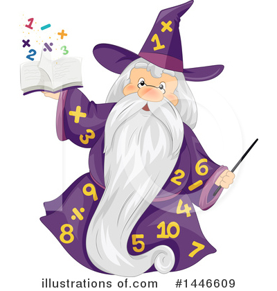 Wizard Clipart #1446609 by BNP Design Studio