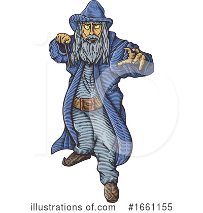 Royalty-Free (RF) Wizard Clipart Illustration by Any Vector - Stock Sample #1661155