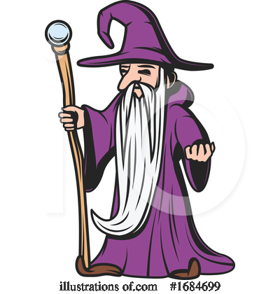 Royalty-Free (RF) Wizard Clipart Illustration by Vector Tradition SM - Stock Sample #1684699