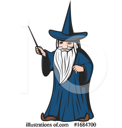 Royalty-Free (RF) Wizard Clipart Illustration by Vector Tradition SM - Stock Sample #1684700