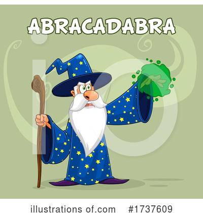 Royalty-Free (RF) Wizard Clipart Illustration by Hit Toon - Stock Sample #1737609