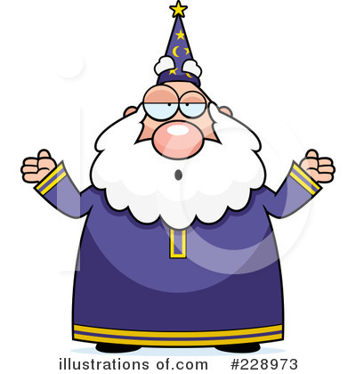 Royalty-Free (RF) Wizard Clipart Illustration by Cory Thoman - Stock Sample #228973