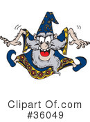 Wizard Clipart #36049 by Dennis Holmes Designs