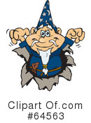 Wizard Clipart #64563 by Dennis Holmes Designs