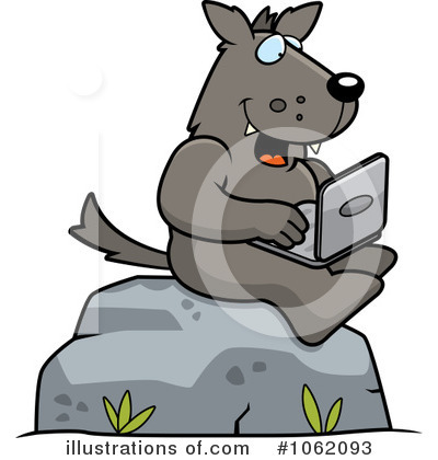 Royalty-Free (RF) Wolf Clipart Illustration by Cory Thoman - Stock Sample #1062093
