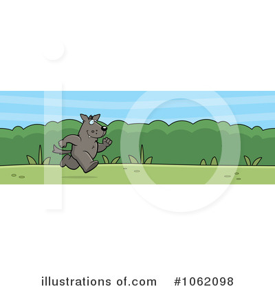 Royalty-Free (RF) Wolf Clipart Illustration by Cory Thoman - Stock Sample #1062098