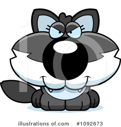 Royalty-Free (RF) Wolf Clipart Illustration by Cory Thoman - Stock Sample #1092673