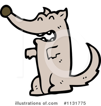 Royalty-Free (RF) Wolf Clipart Illustration by lineartestpilot - Stock Sample #1131775